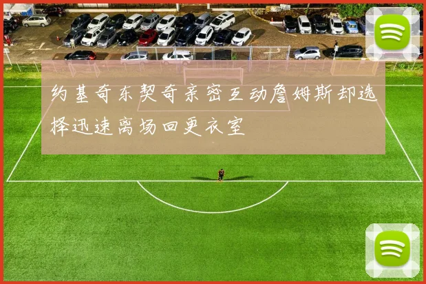 约基奇东契奇亲密互动詹姆斯却选择迅速离场回更衣室